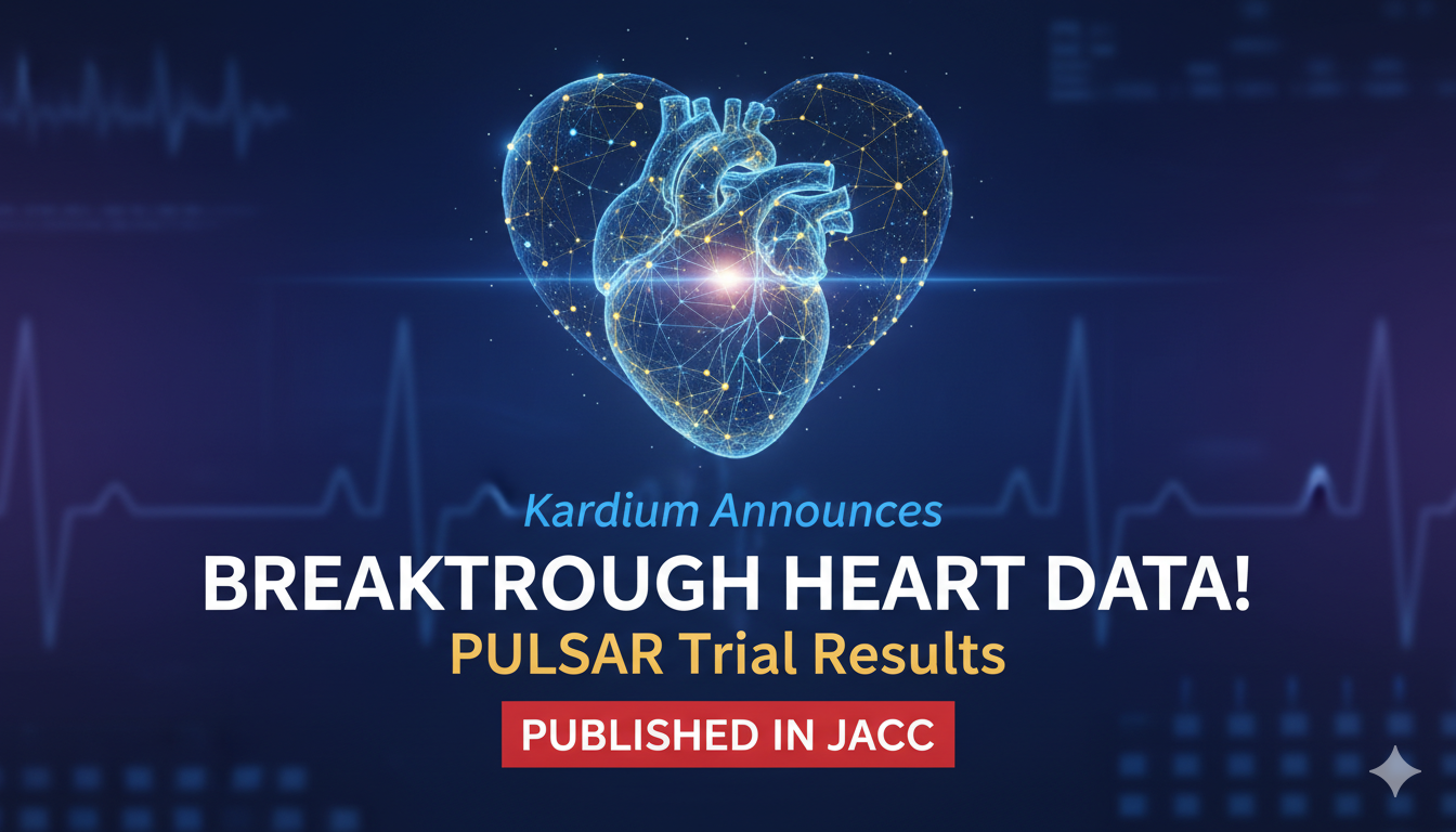 Kardium Globe Pulsed Field System catheter deployed in cardiac anatomy