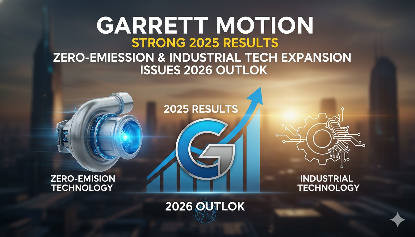 Garrett Motion turbocharger technology and zero-emission electric powertrain components on display