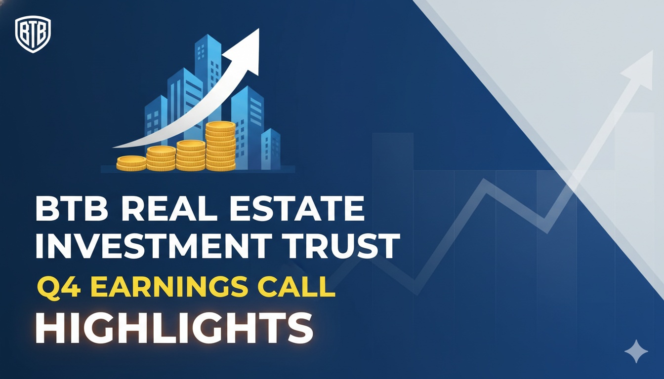 BTB Real Estate Investment Trust office building portfolio exterior view representing commercial properties