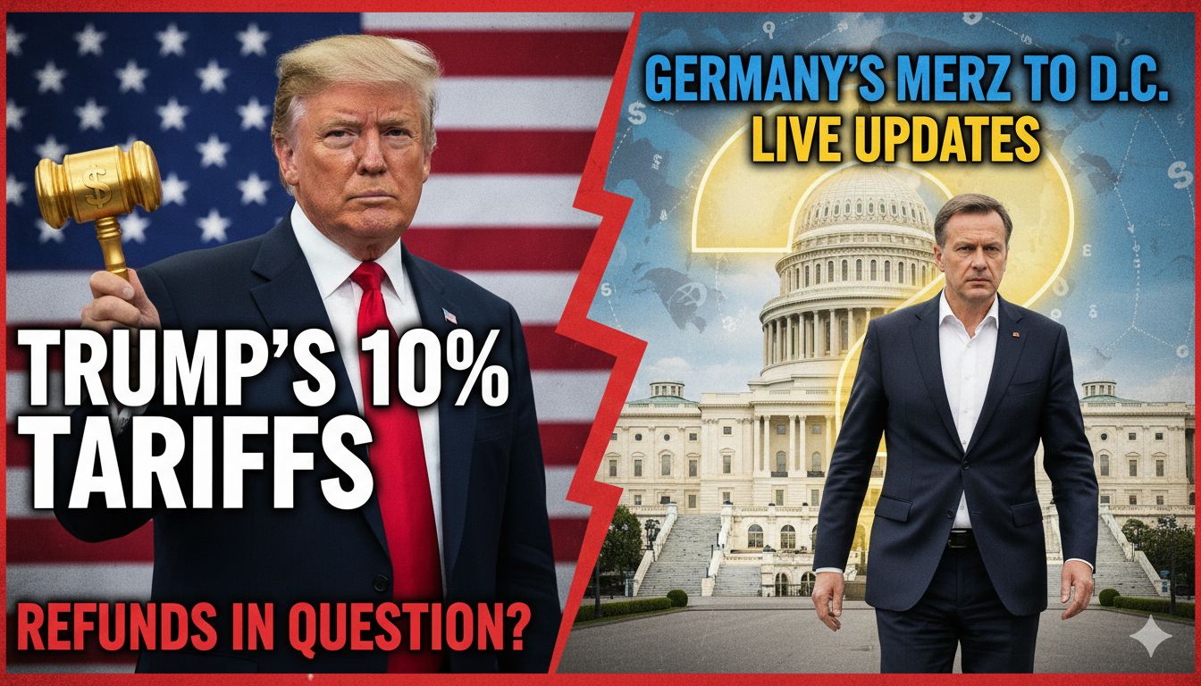 German Chancellor Friedrich Merz and President Donald Trump during their White House meeting discussing tariffs and international issues.