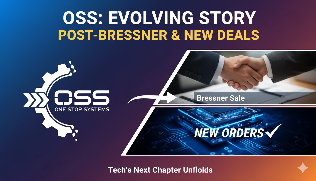 One Stop Systems rugged edge computing server in a high-tech defense application, symbolizing evolution after Bressner divestiture and new orders