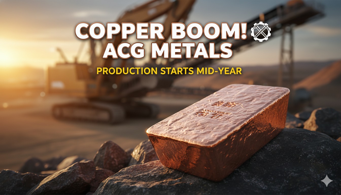 Alt Text for featured image : ACG Metals Gediktepe mine sulphide expansion project under construction in Turkey, targeting mid-2026 copper production start